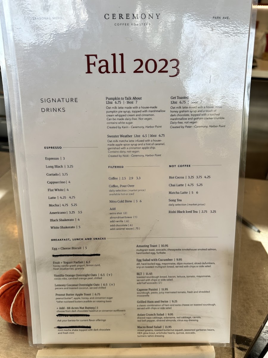Ceremony Coffee Roasters - Mt. Vernon Menu - Image 6